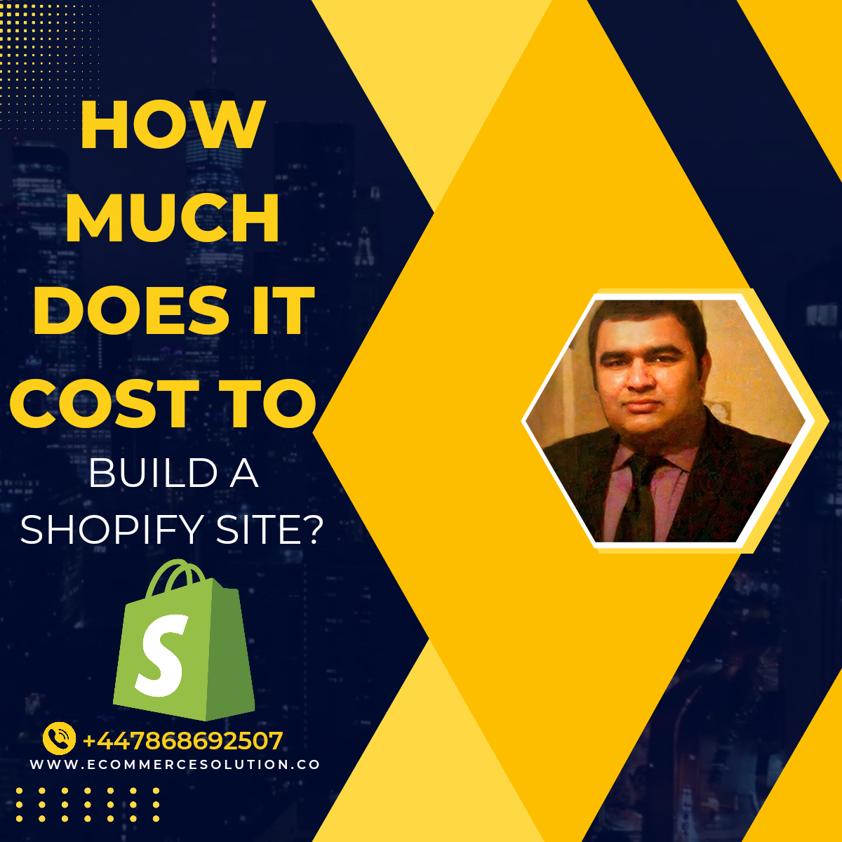 How much does it cost to build a Shopify site?