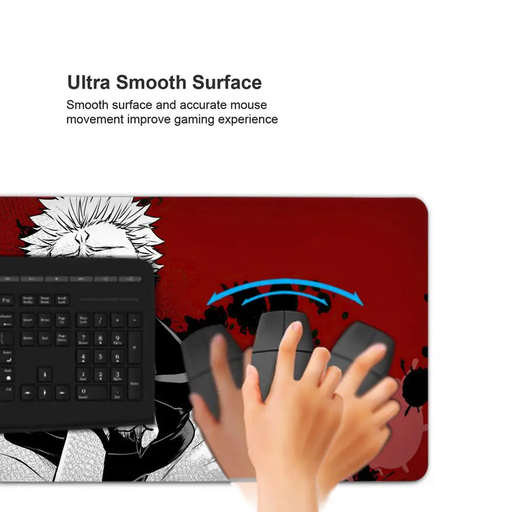 Anime Jujutsu Kaisen Mouse Pad XXL Gaming Accessories Office Gamer Keyboard Desk Mat Non-Slip Laptop Satoru Gojo Mousepad