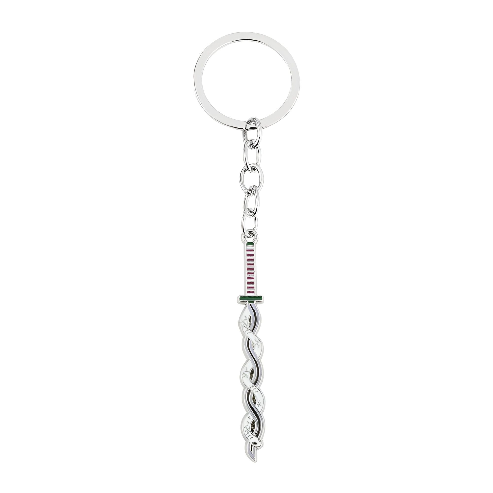 Demon Slayer Katana Keychain | RYŪZAN Tanjiro & Zenitsu Sword Key Ring for Anime Fans