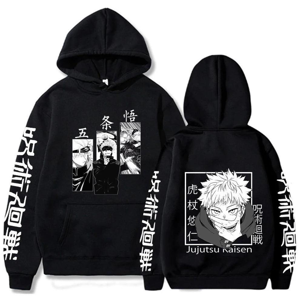 Anime Jujutsu Kaisen Hoodies for Men 🧥👾