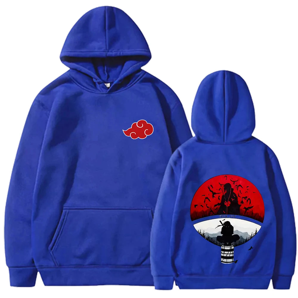 Demon Slayer Oversized Hoodie | Berserk Y2K Kanye Print Sweatshirt for Men 🎯👕🔥