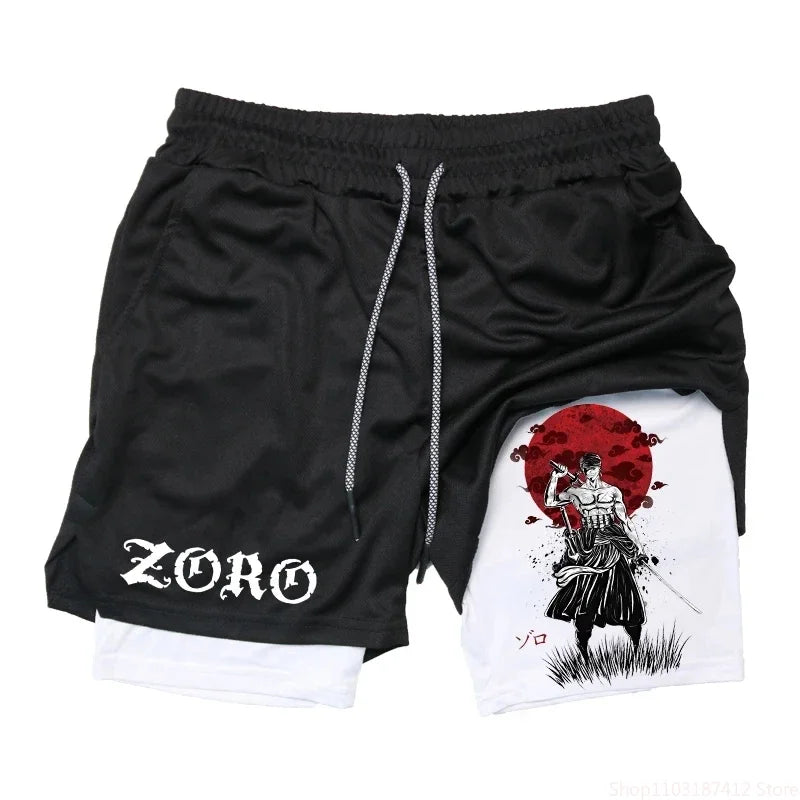 🏃‍♂️ Summer Breathable Anime Quick-Drying Sports Shorts M-3XL 🌟