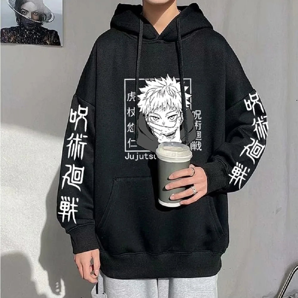 Anime Jujutsu Kaisen Hoodies for Men 🧥👾