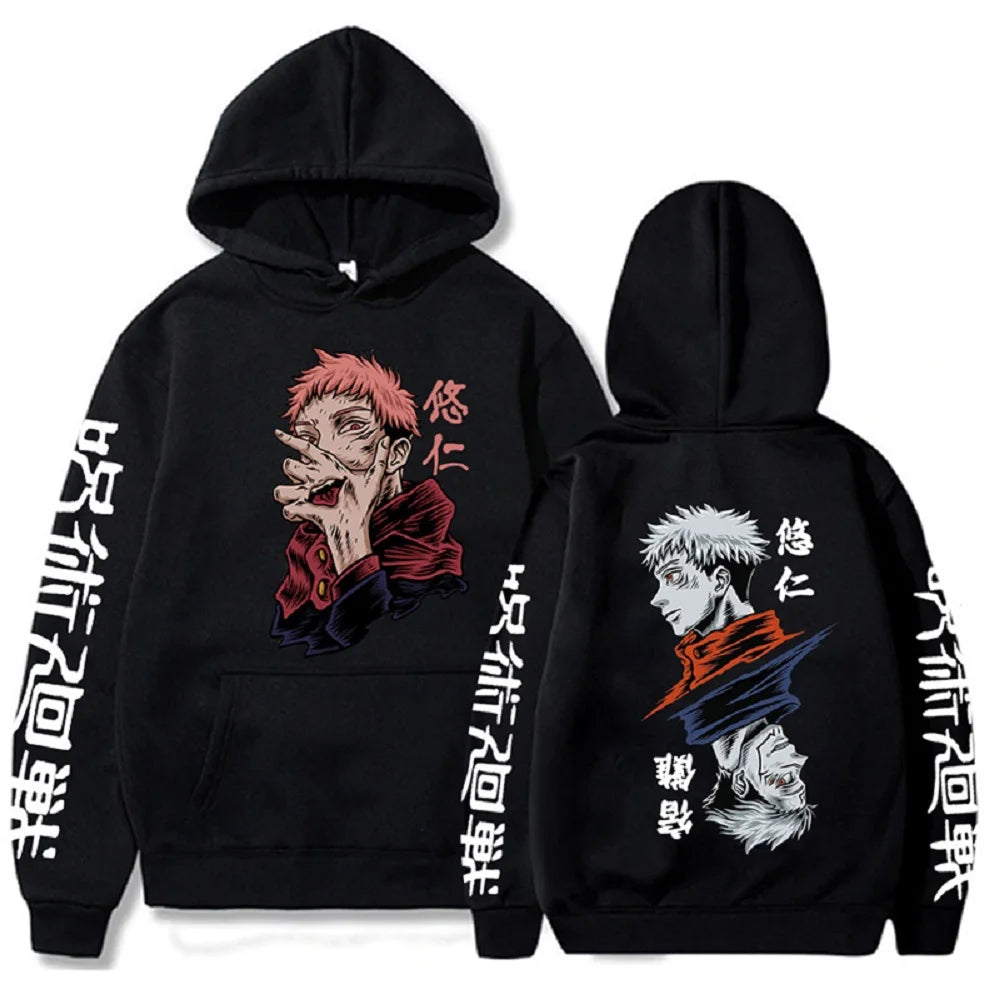 Anime Jujutsu Kaisen Hoodies for Men 🧥👾