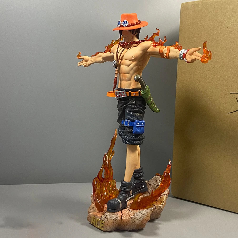 28cm One Piece Ace Action Figure | Collectible PVC Model