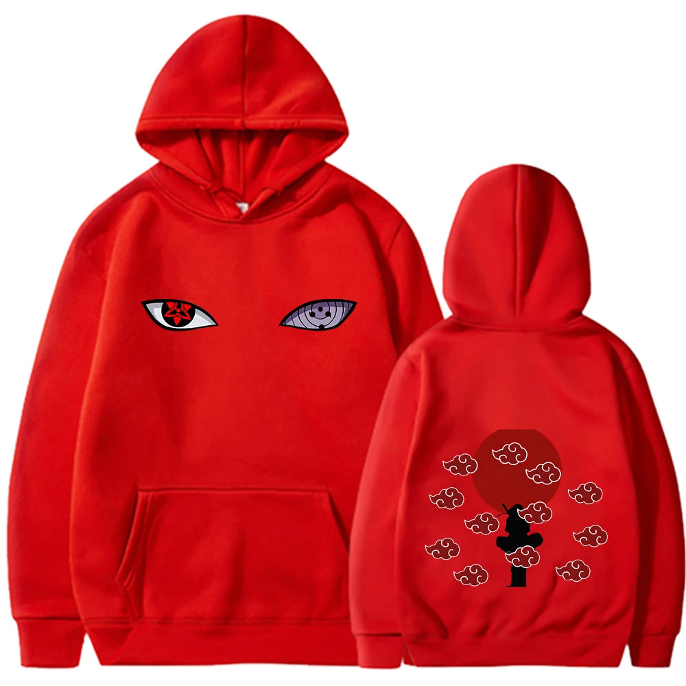 Demon Slayer Oversized Hoodie | Berserk Y2K Kanye Print Sweatshirt for Men 🎯👕🔥