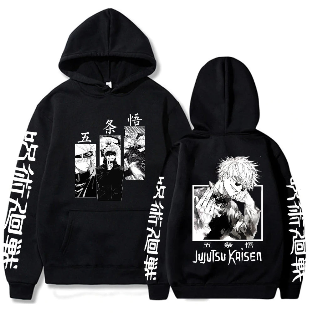 Anime Jujutsu Kaisen Hoodies for Men 🧥👾