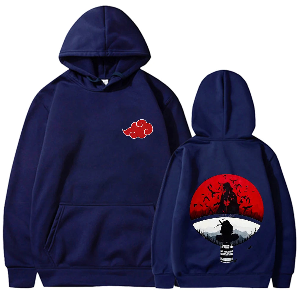 👹 Demon Slayer Oversized Hoodie | RYŪZAN Y2K Berserk Print Hoodie 🎨